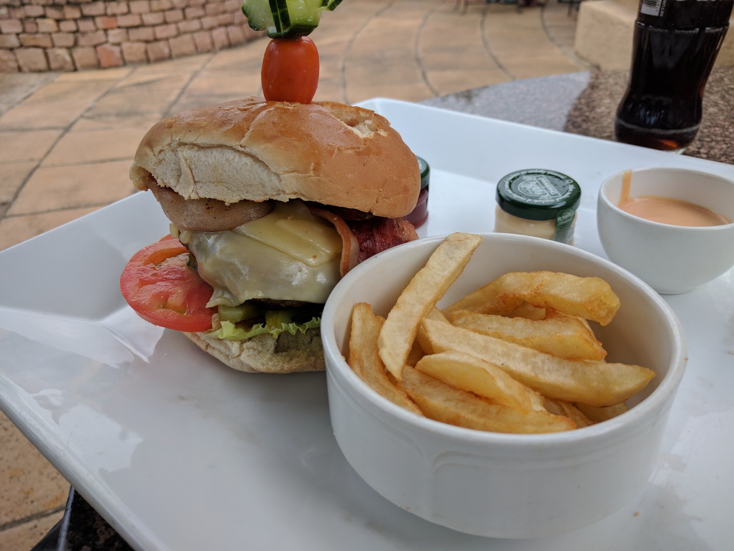 Sad burger
