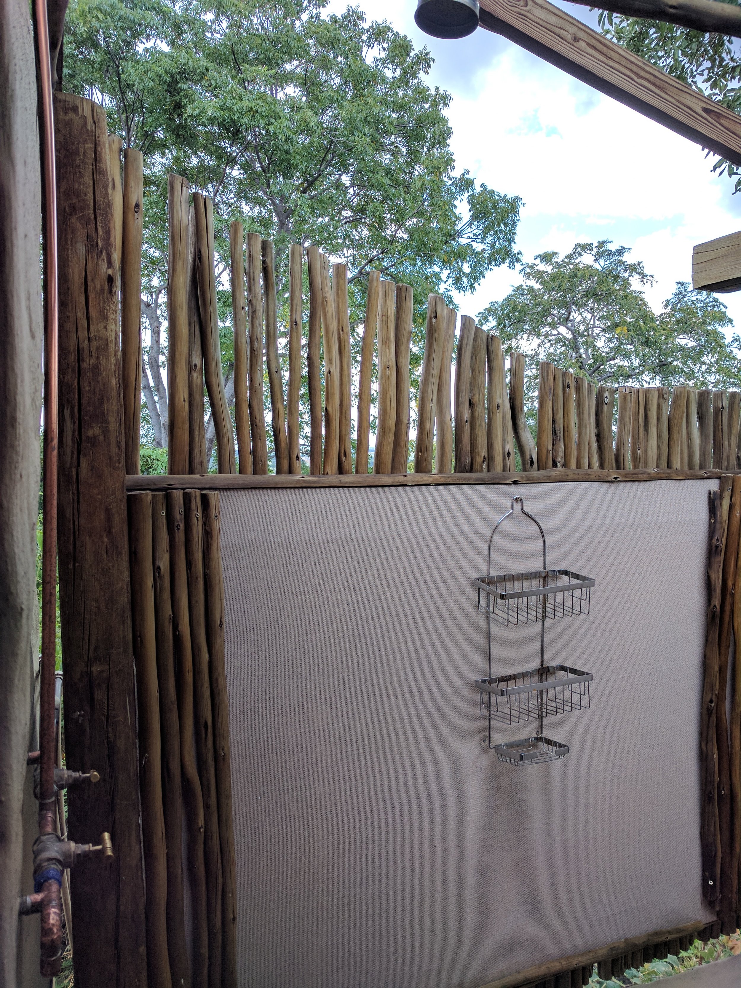 Outdoor shower