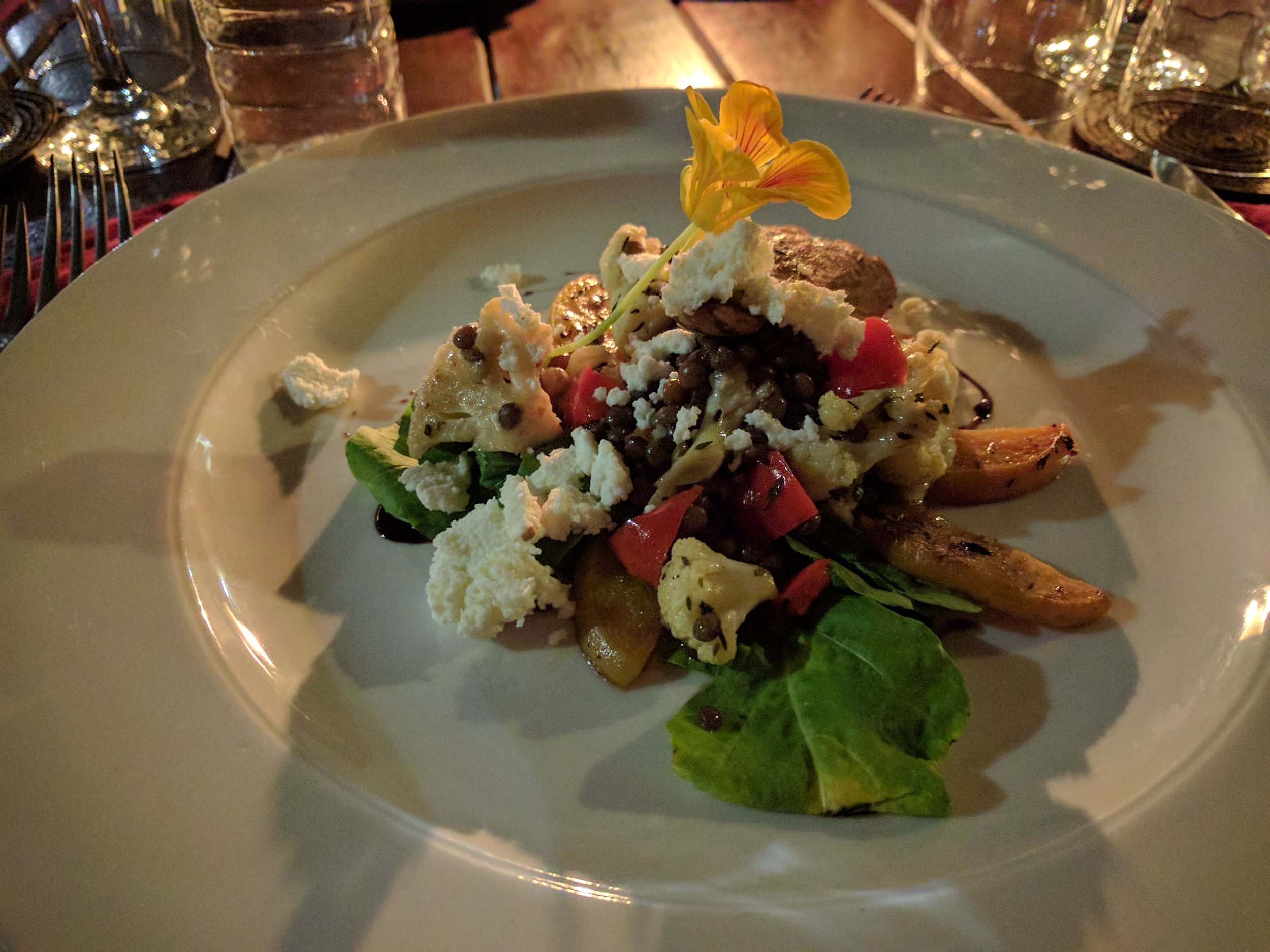 Dinner - salad