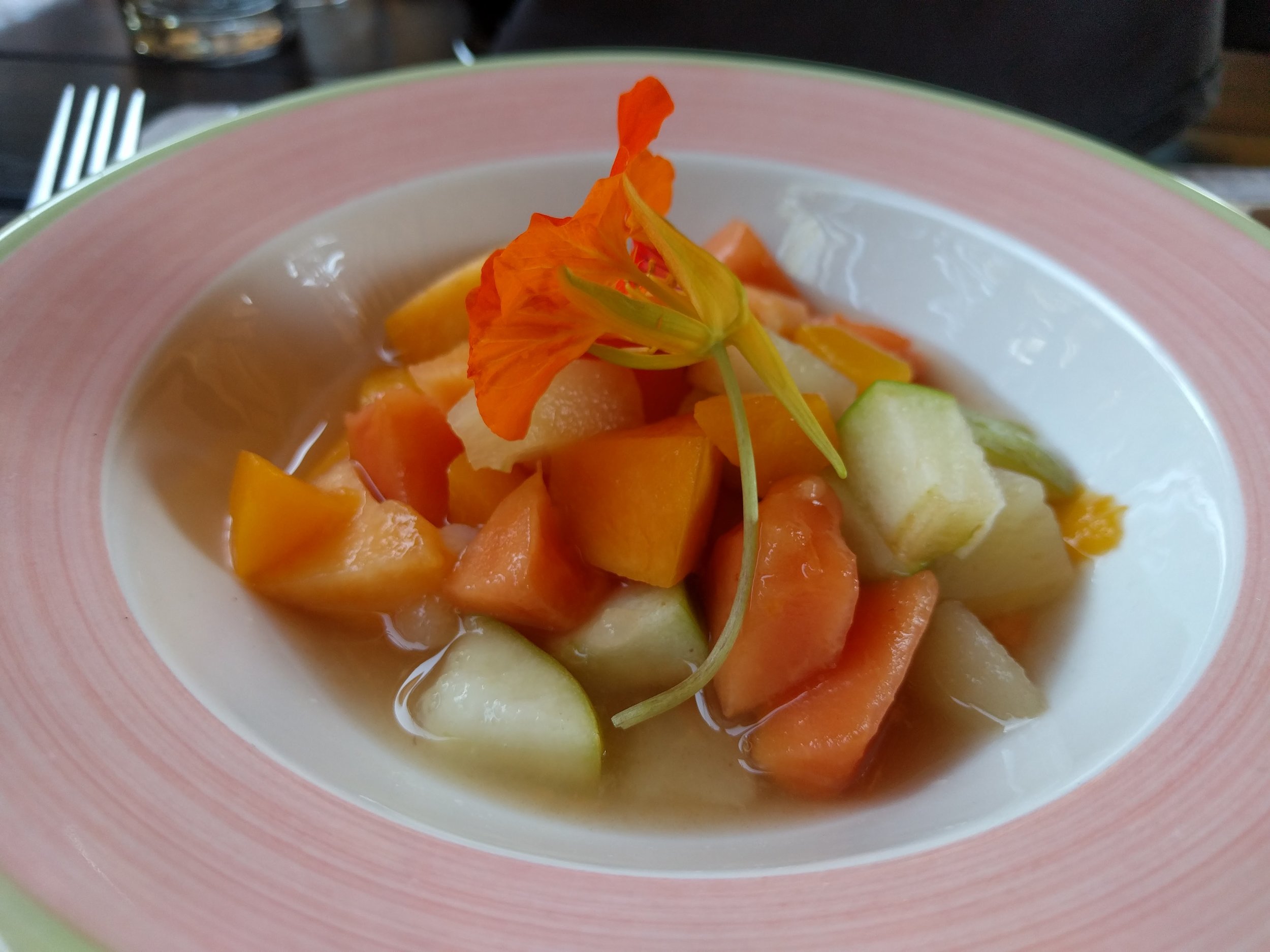 Fruit salad (soup)