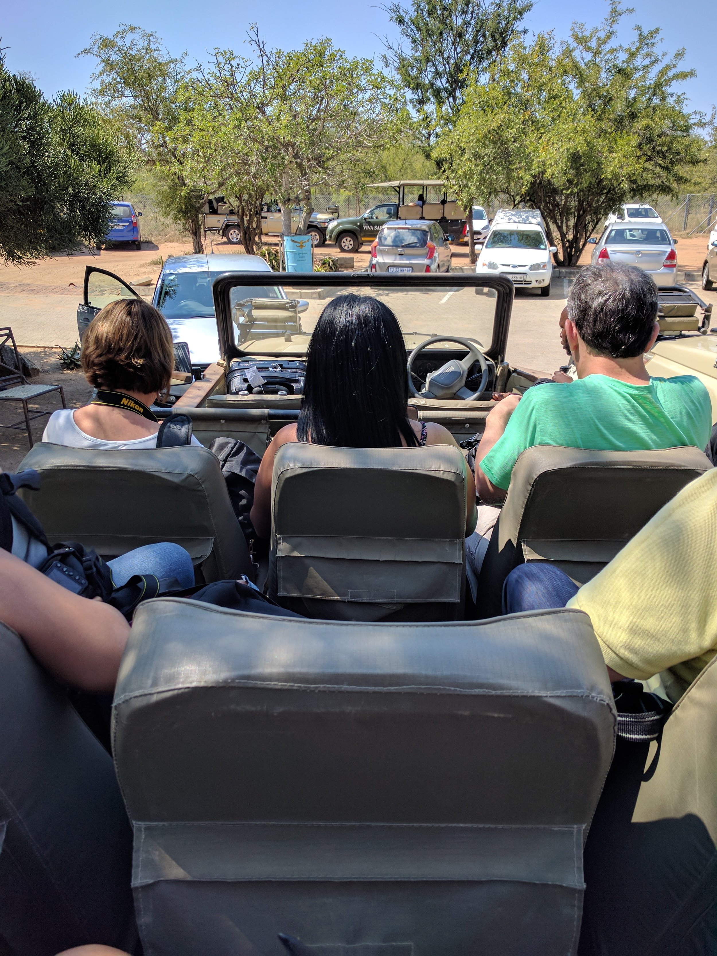 No longer a private safari!
