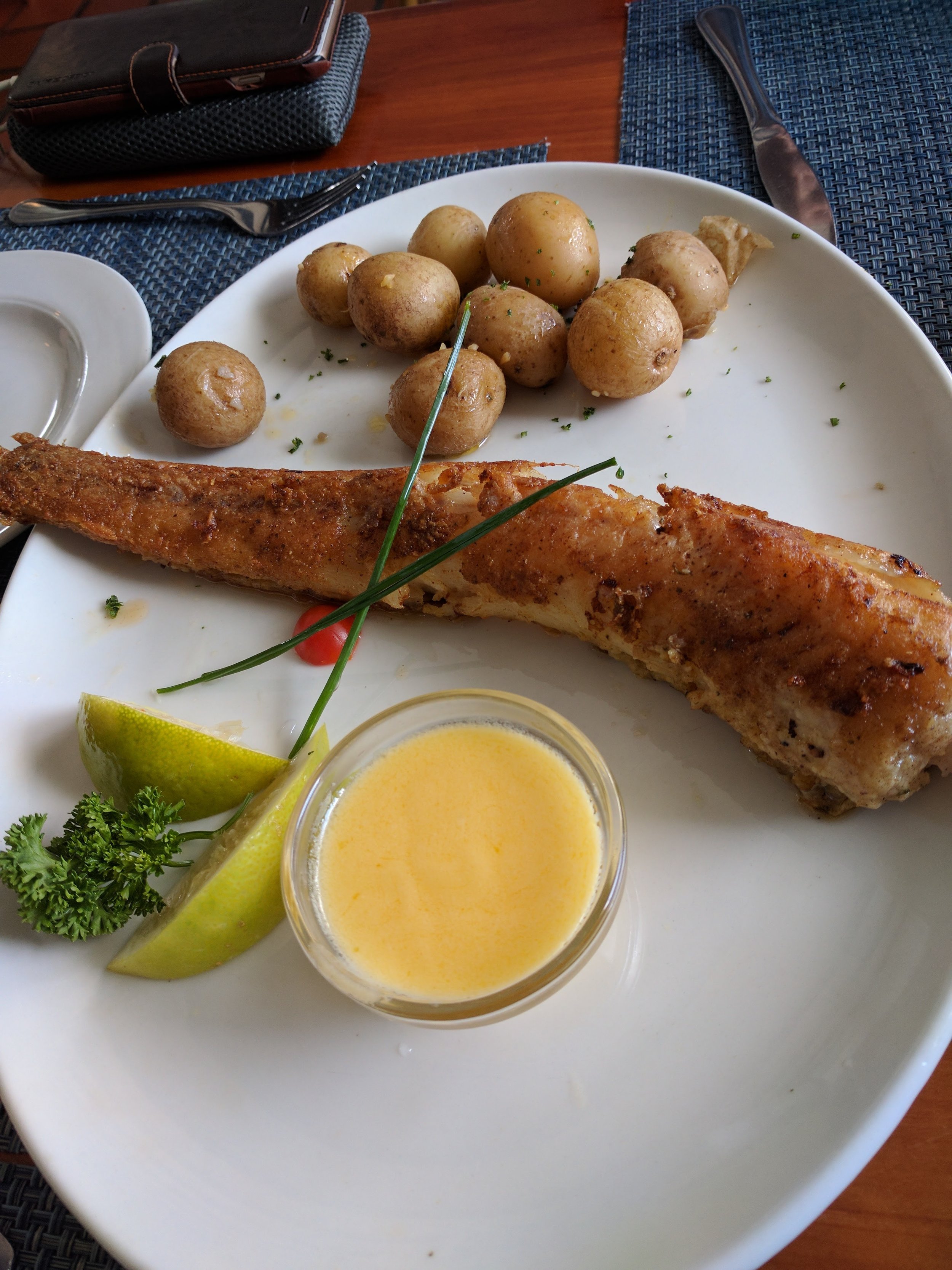 Best fish we had by Boulders