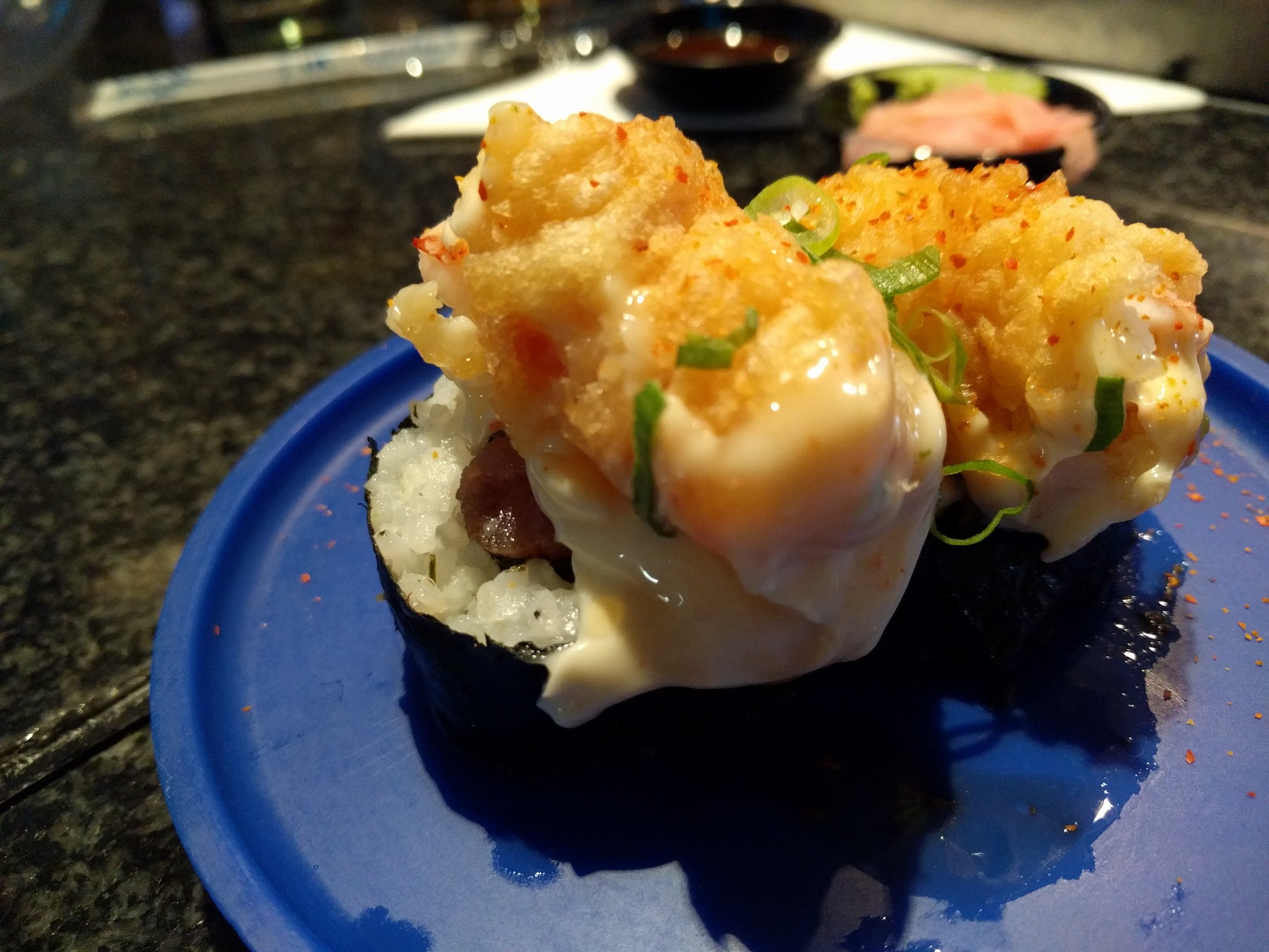 Crispy prawns