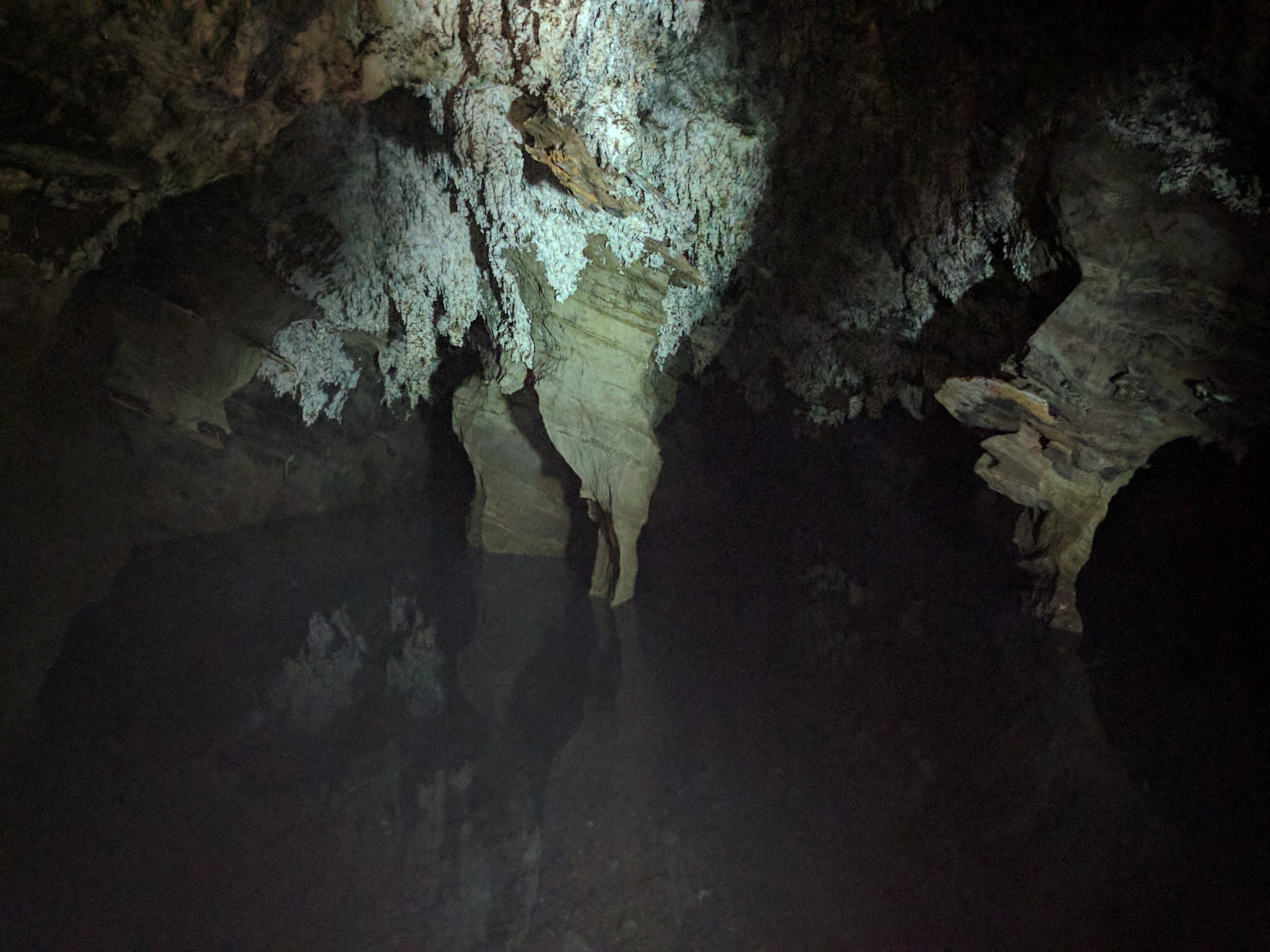 Very clear water down here