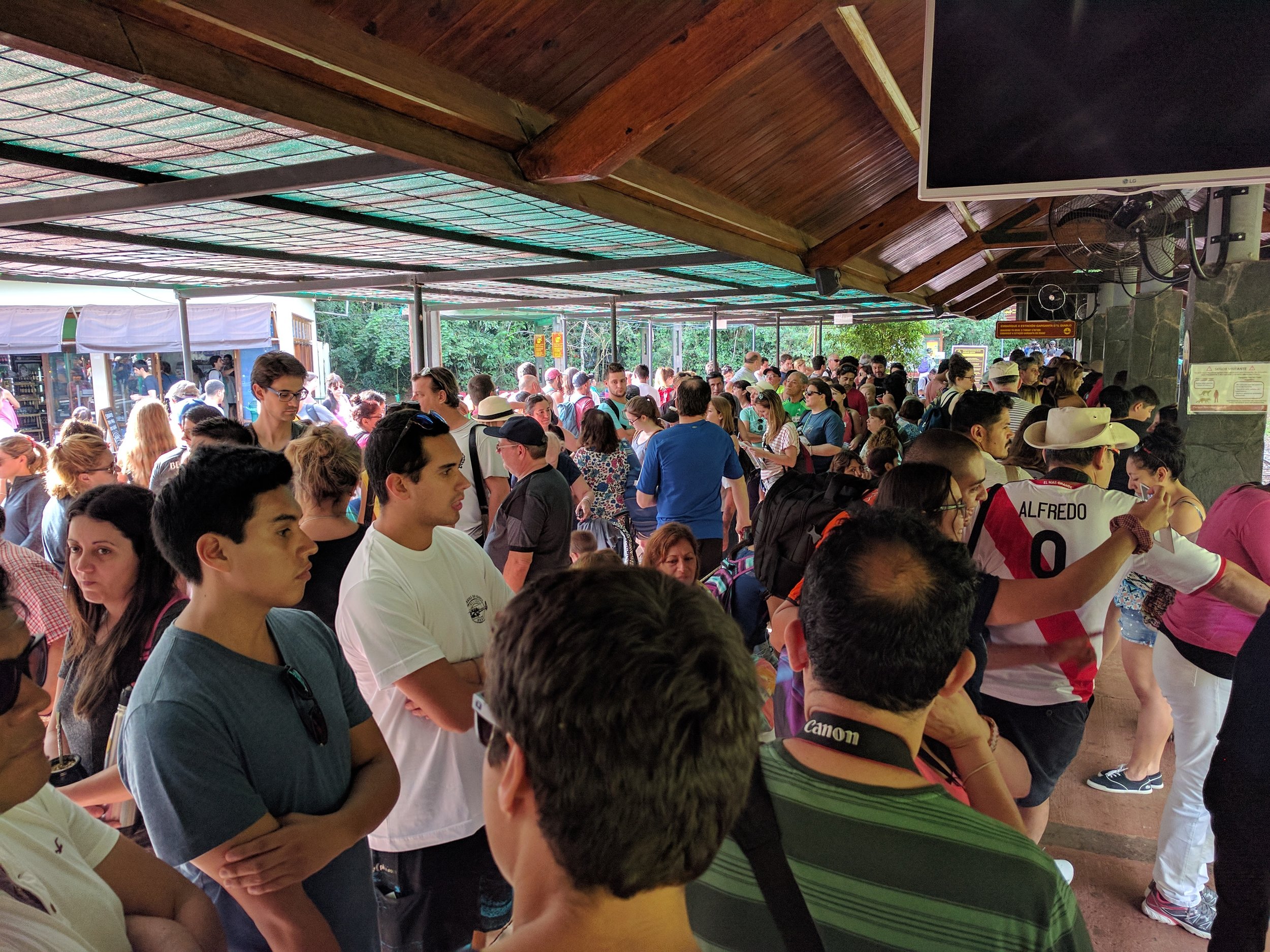 Still crowded in the AM